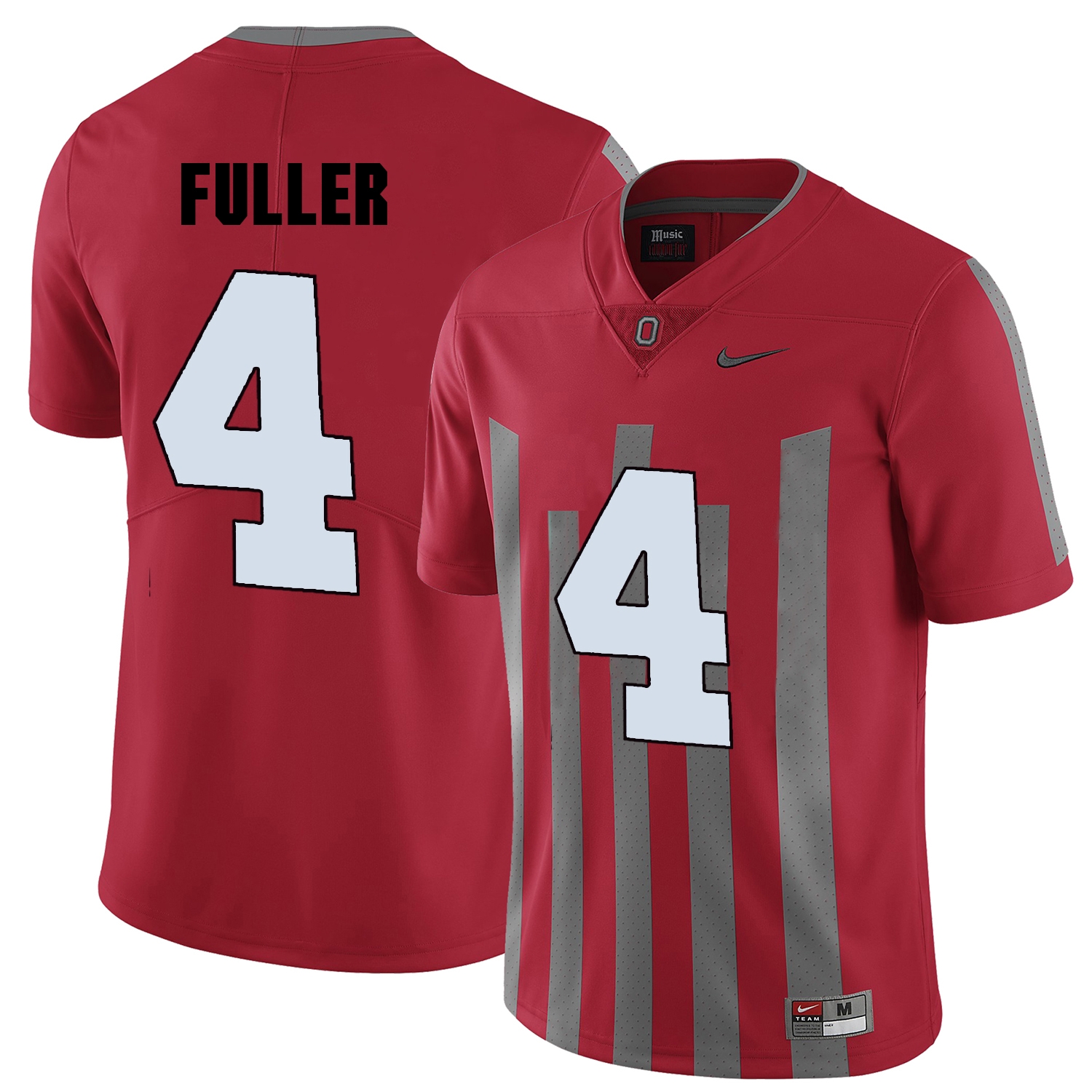 Ohio State Buckeyes Men's NCAA Jordan Fuller #4 Red Elite College Football Jersey YKF3449YX